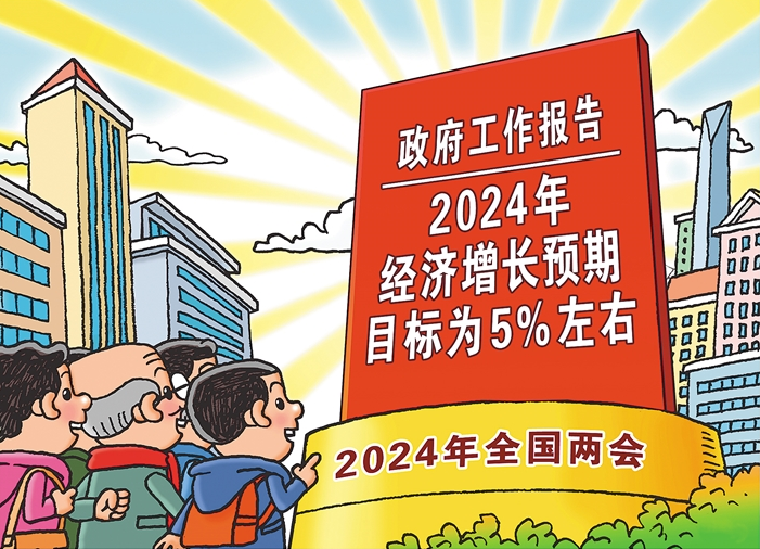 5%左右 2024年GDP目标设定传递什么信号